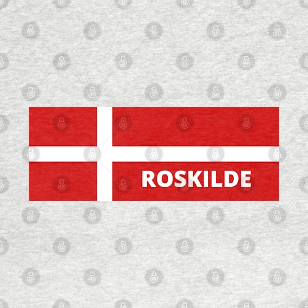 Roskilde City in Danish Flag by aybe7elf